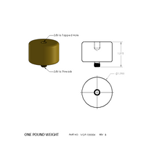 Load image into Gallery viewer, One Pound Weight
