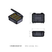 Load image into Gallery viewer, 5 Pound Weight Kit
